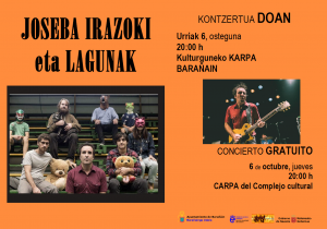 Concierto Joseba Irazoki