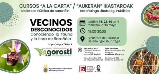 Imágen de la noticia - Cursos «A la carta» 2026 EN EL 2º CUATRIMESTRE: VECINOS DESCONOCIDOS