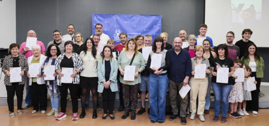 Imágen de la noticia - Entregados los certificados Bai Euskarari 2025