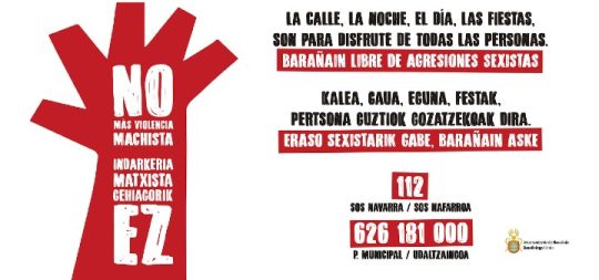Imágen de la noticia - Campaña preventiva «POR UNAS FIESTAS EN IGUALDAD, LIBRES DE AGRESIONES SEXISTAS». 2026
