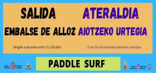 Imágen de la noticia - Aiotzeko urtegira Paddle Surf-a egitera goaz!